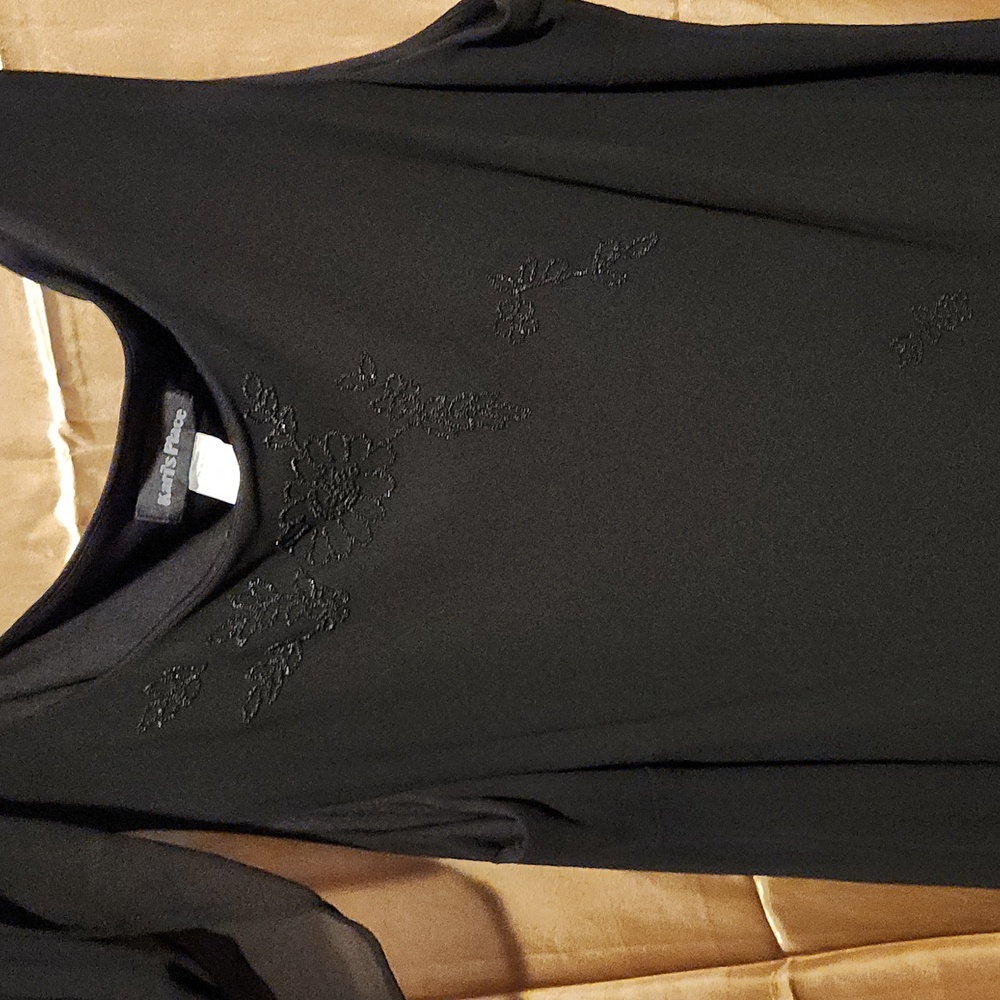 Size 20W beaded Black dress